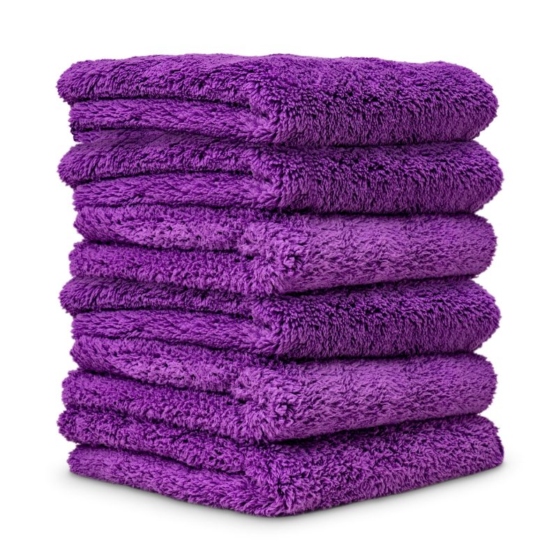 Happy Ending Edgeless Microfiber Towels. 16x16 6-Pack